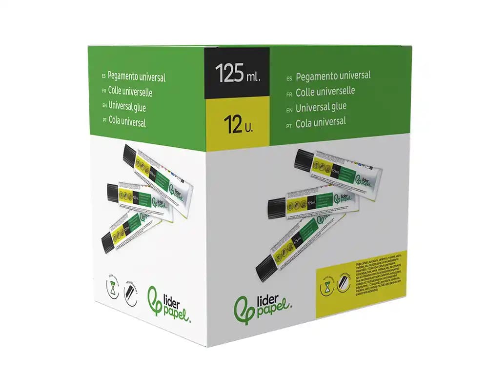 Pegamento liderpapel universal transparente 125 ml