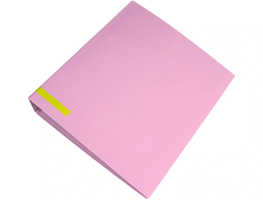 Archivador de palanca liderpapel a4 color system forrado sin rado lomo 80 mm compresor metalico