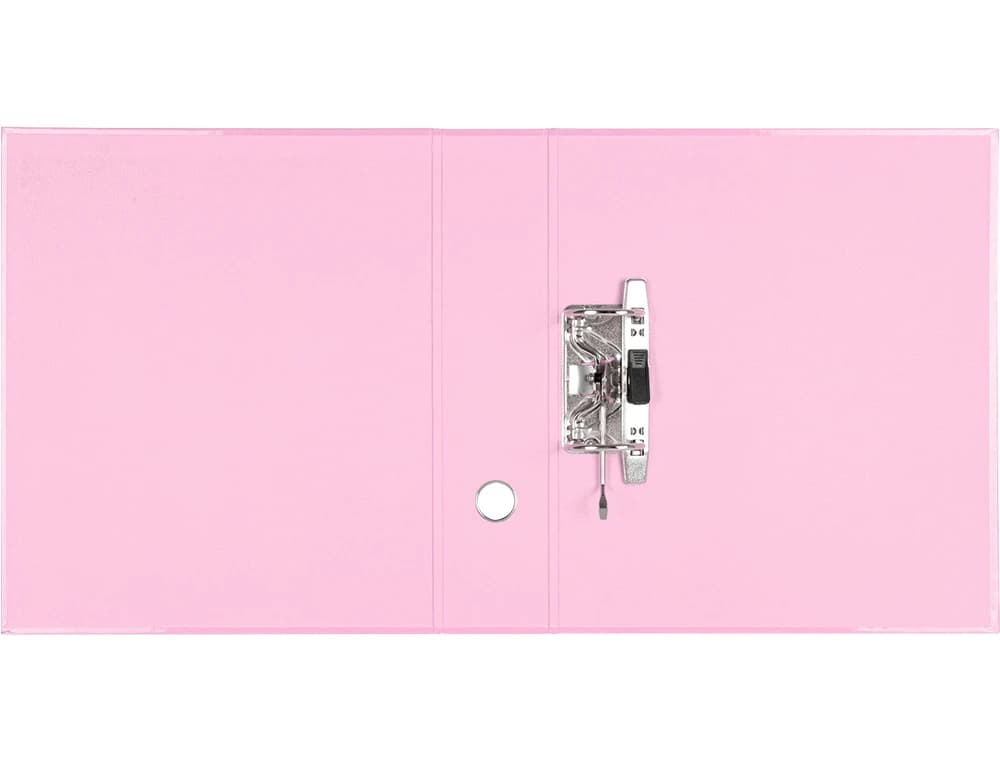 Archivador de palanca liderpapel a4 color system forrado sin rado lomo 80 mm compresor metalico
