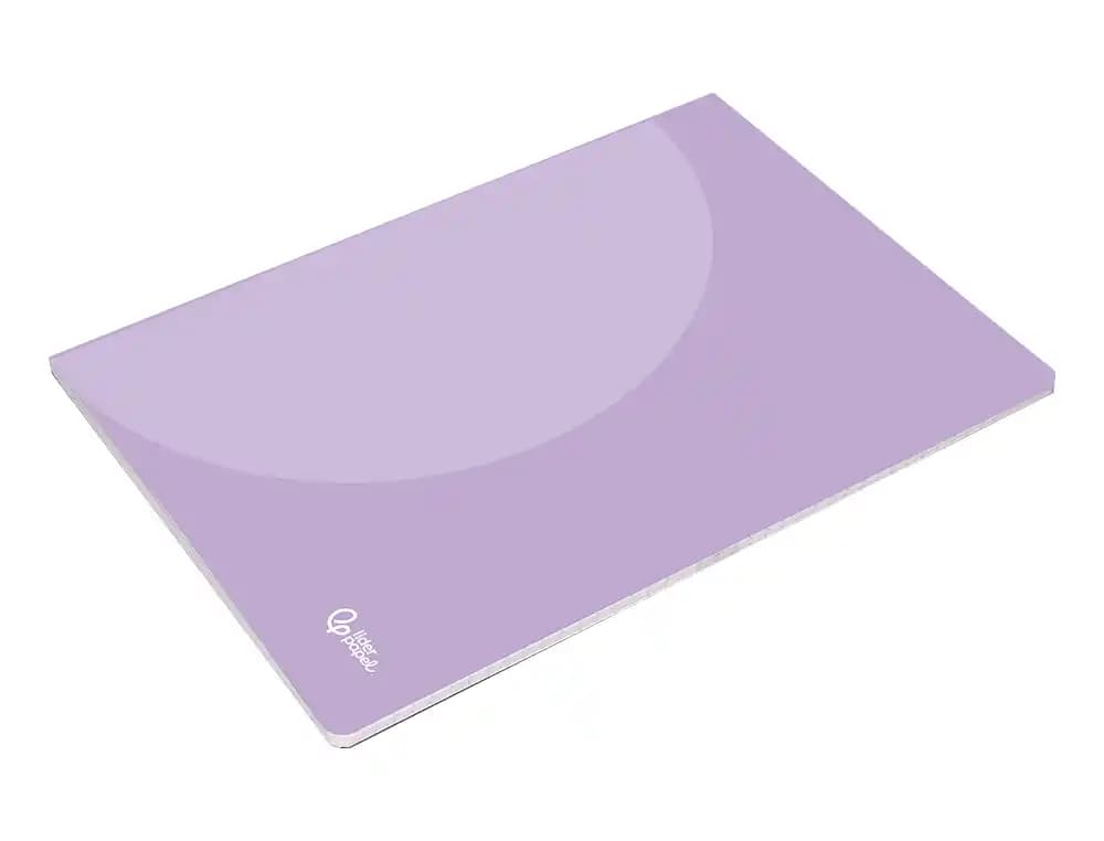Libreta liderpapel 360 tapa de plastico 48 hojas 90gr liso sin margen colores pastel surtidos