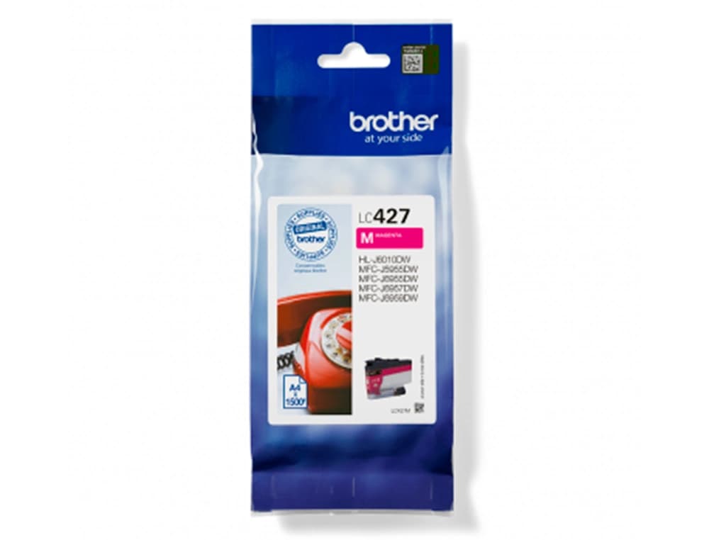 Ink-jet brother lc427m mfcj5955dw / 6955dw magenta 1500 paginas