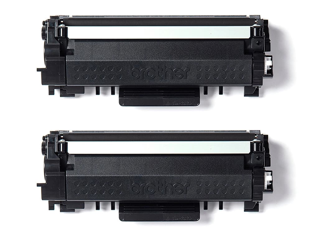 Toner brother tn2420twin para dcp-l2510/ 2530 / 2550 / hl-l2375 negro 3000 paginas pack 2 unidades