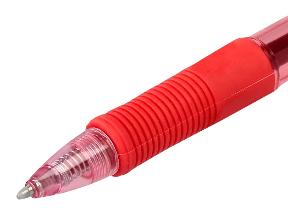 Boligrafo q-connect sigma retractil con sujecion de caucho tinta gel 0,5 mm