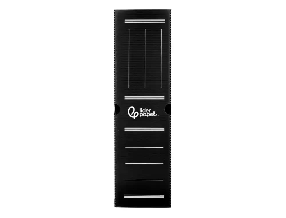 Caja archivo definitivo plastico liderpapel lomo 100 mm 360x100x260 mm