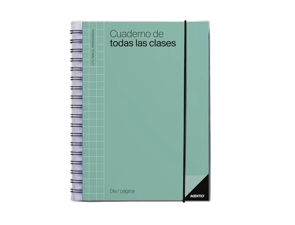Cuaderno de todas las clases dp additio planificacion dia pagina evaluacion continua