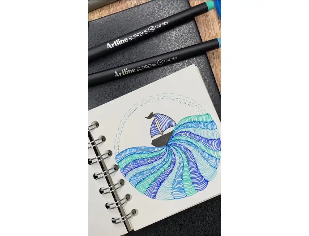 Rotulador artline supreme epfs200 fine liner 0,4 mm