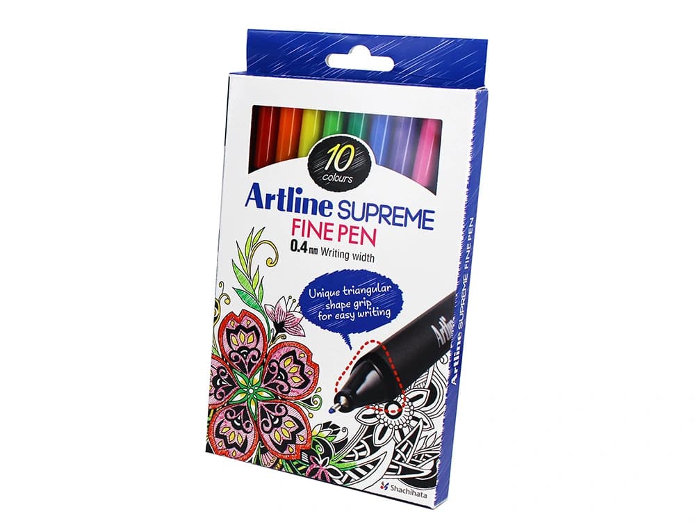 Rotulador Artline Supreme EPFS200 fine liner de 0,4 mm – Surtidos