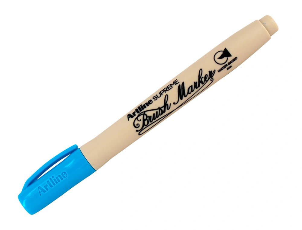 Rotulador artline supreme brush epfs pintura base de agua punta tipo pincel trazo fino
