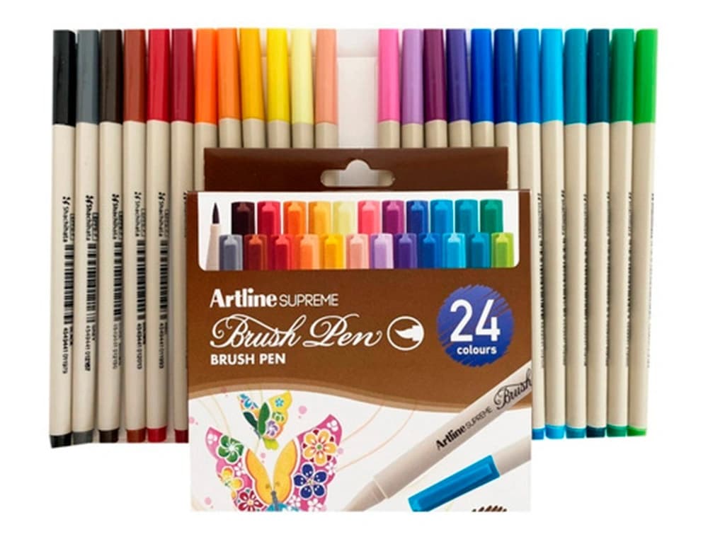 Rotulador artline supreme brush punta tipo pincel