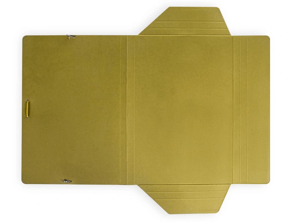 Carpeta liderpapel gomas tres solapas carton plastificado folio colores