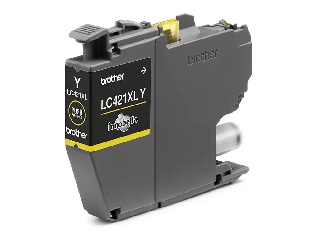 Ink-jet brother lc421xly dcp-j1050dw / dcp-j1140dw / mfc-j10 amarillo 500 paginas