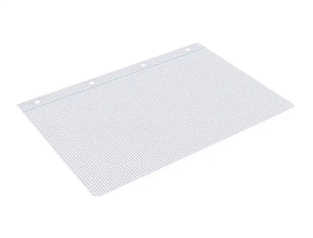 Recambio liderpapel a4 100 hojas 100gr cuadro 3mm con margen 4 taladros