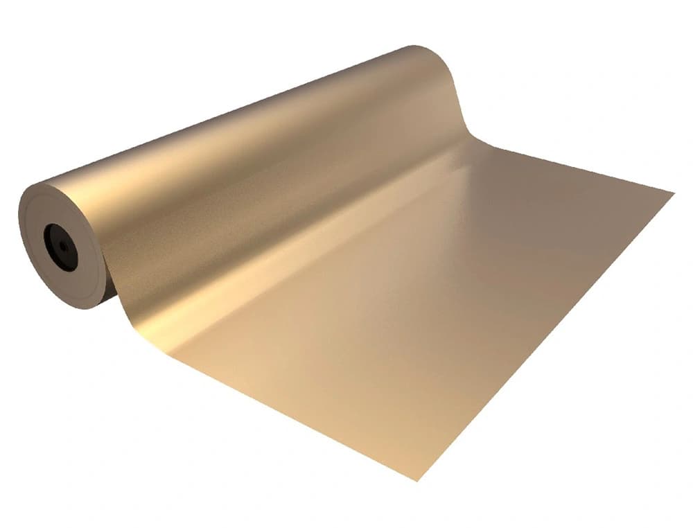 Papel de regalo basika metalizado bobina ancho 31 cm longitud 80 m