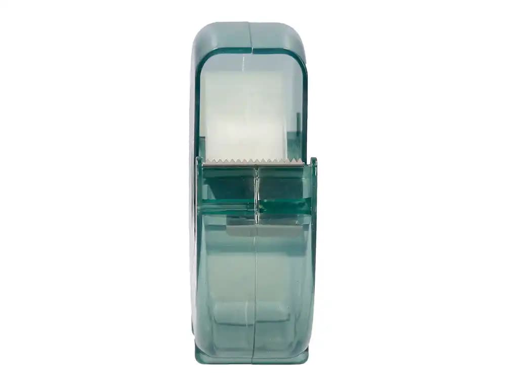 Miniportarrollo liderpapel ecouse 100% plastico reciclado para cinta de 33 mt x 19 mm