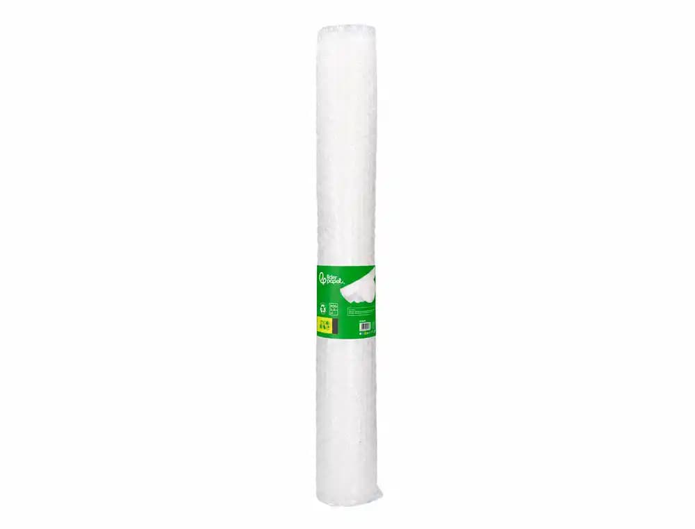 Plastico burbuja liderpapel ecouse 0.60x1m 30% de plastico reciclado