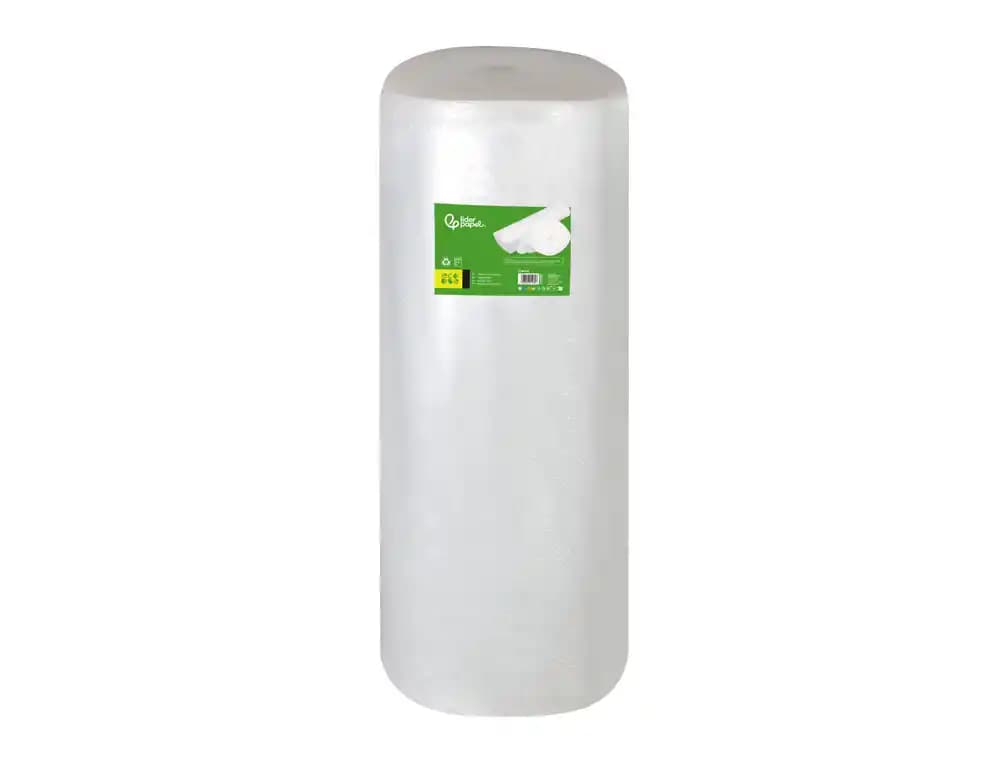 Plastico burbuja liderpapel ecouse 0.60x10m 30% de plastico reciclado