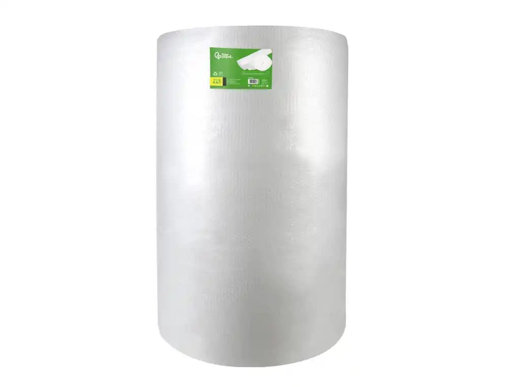 Plastico burbuja liderpapel ecouse 1x200m 30% de plastico reciclado