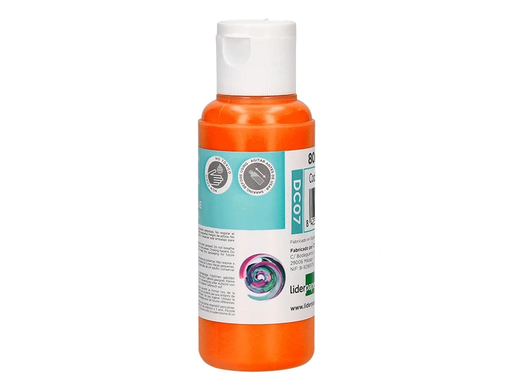 Pintura acrilica liderpapel bote de 80 ml