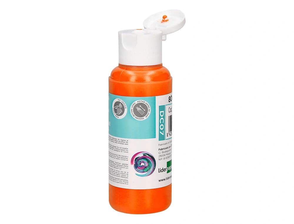 Pintura acrilica liderpapel bote de 80 ml