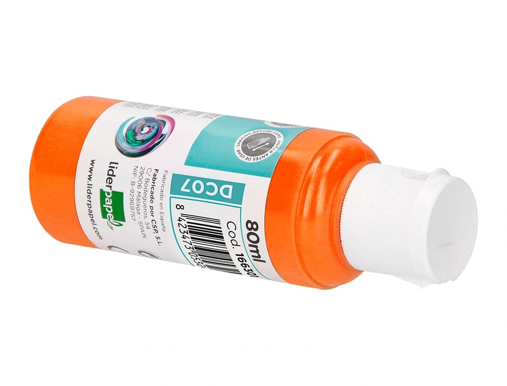 Pintura acrilica liderpapel bote de 80 ml