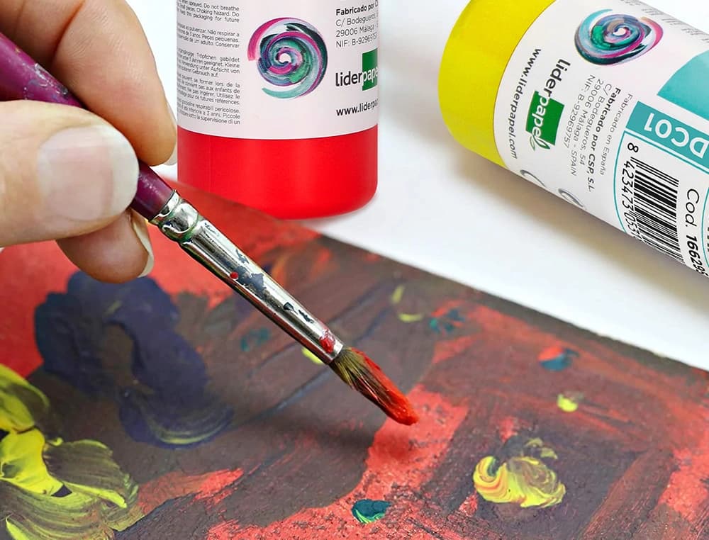 Pintura acrilica liderpapel bote de 80 ml