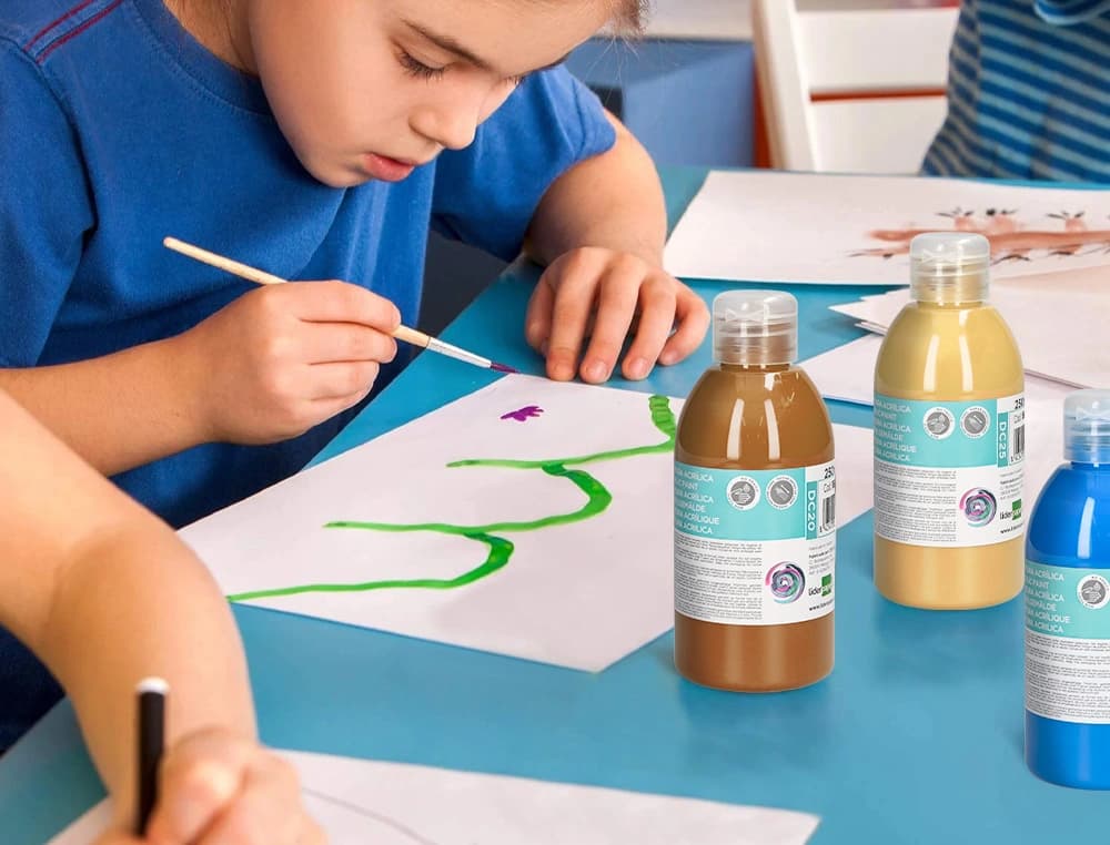 Pintura acrilica liderpapel bote de 250 ml