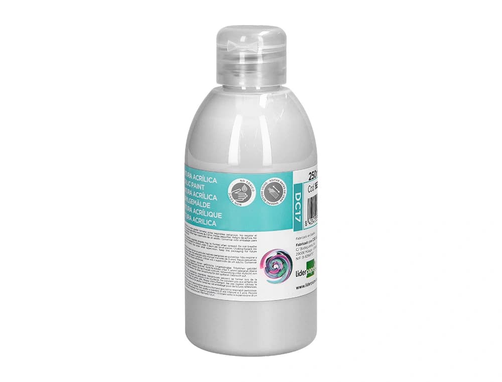 Pintura acrilica liderpapel bote de 250 ml