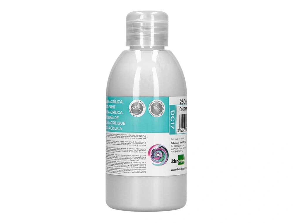 Pintura acrilica liderpapel bote de 250 ml