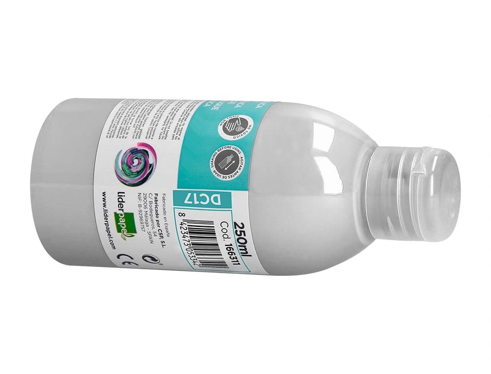 Pintura acrilica liderpapel bote de 250 ml