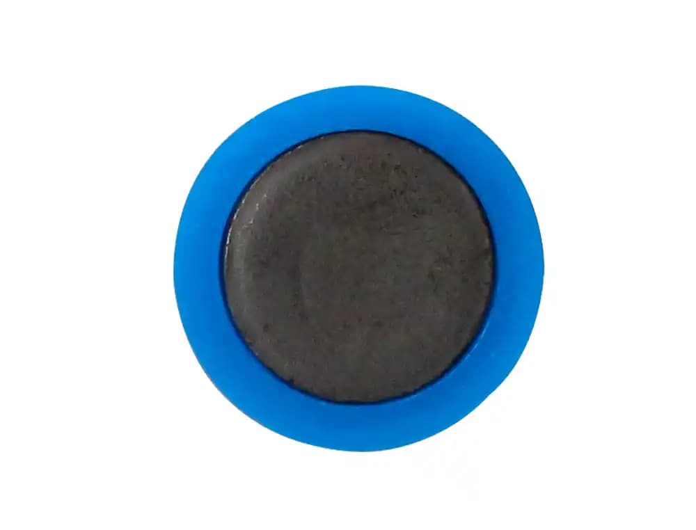 Iman para sujecion liderpapel ecouse pp reciclado para pizarra magnetica 25 mm caja de 10 unidades