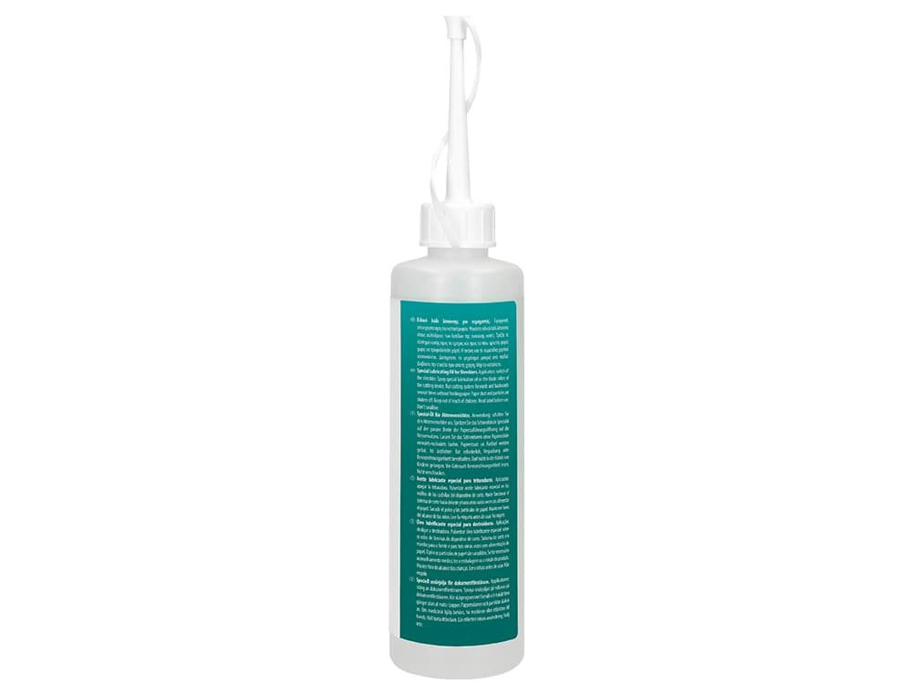 Aceite lubricante q-connect para destructora de documentos bote de 250 ml