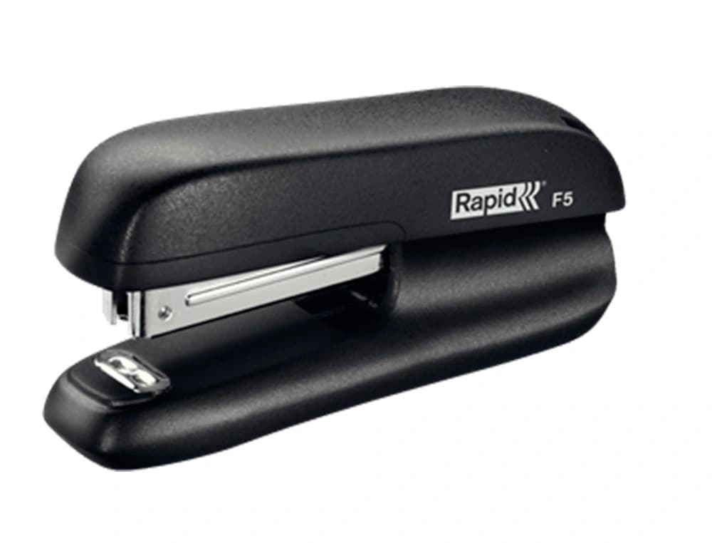 Grapadora rapid f5 mini plastico capacidad de grapado 10 hojas usa grapas nº 10