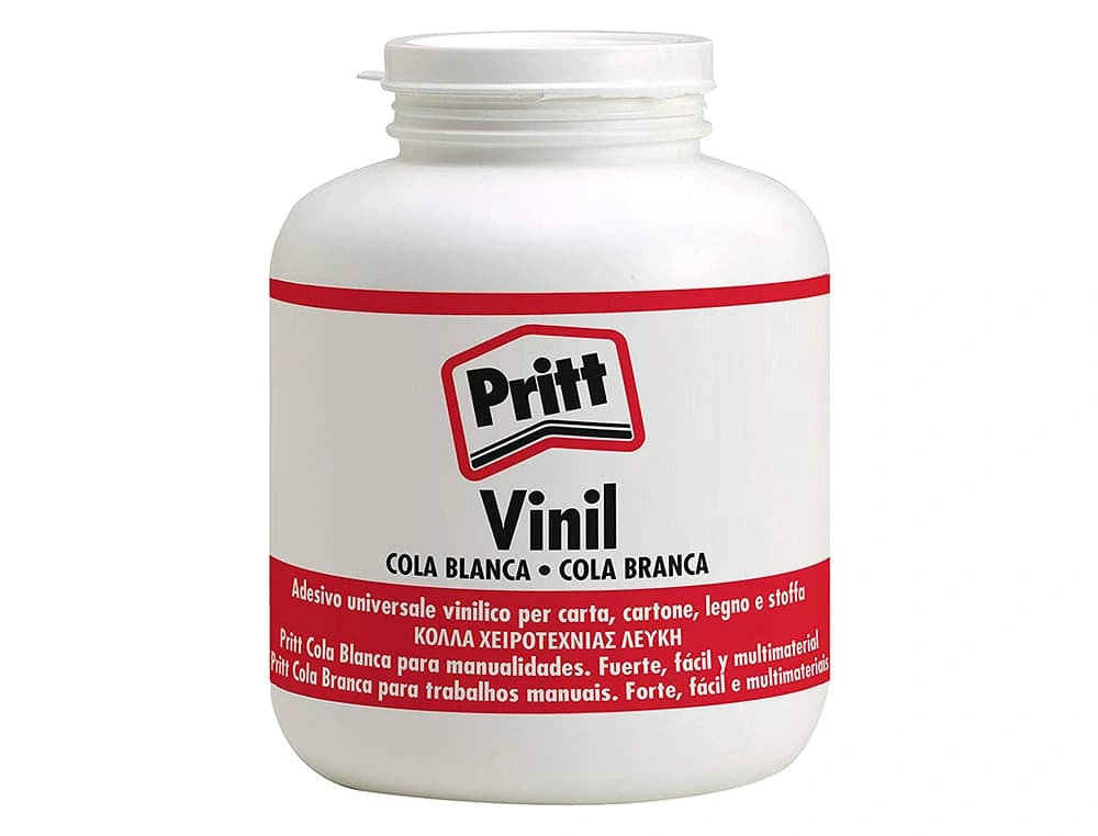Pegamento cola vinilica pritt blanca bote de 1000 gr