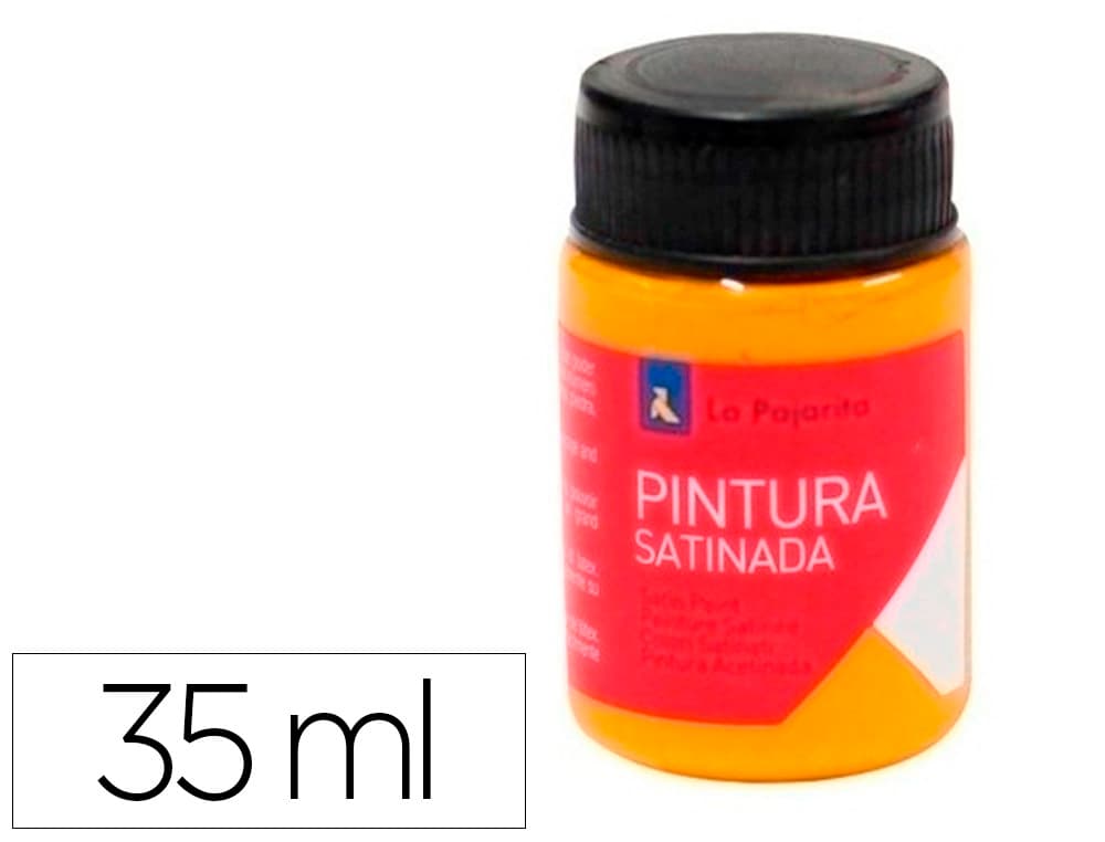 La pajarita Pintura latex la pajarita satinada l-31 bote 35 ml calabaza