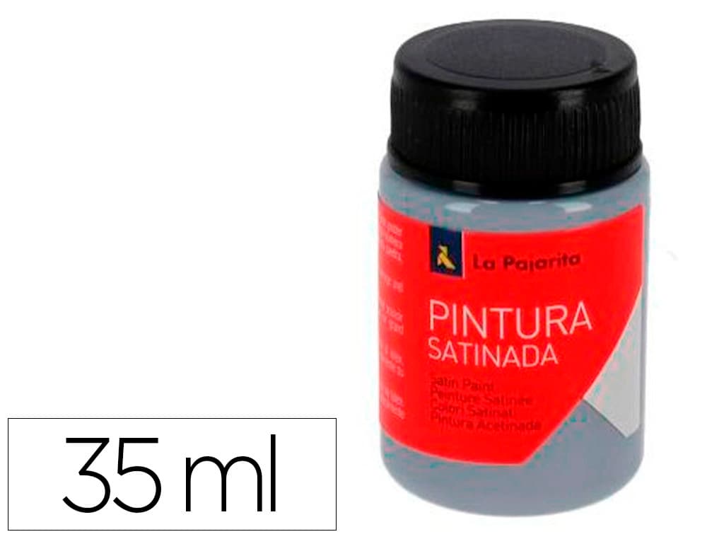 La pajarita Pintura latex la pajarita satinada l-33 bote 35 ml azul porcelana