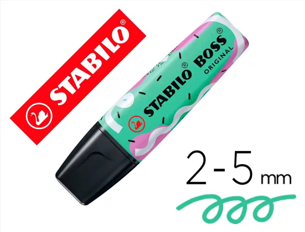 Stabilo Rotulador stabilo boss fluorescente original pastel by ju schnee pizca de menta