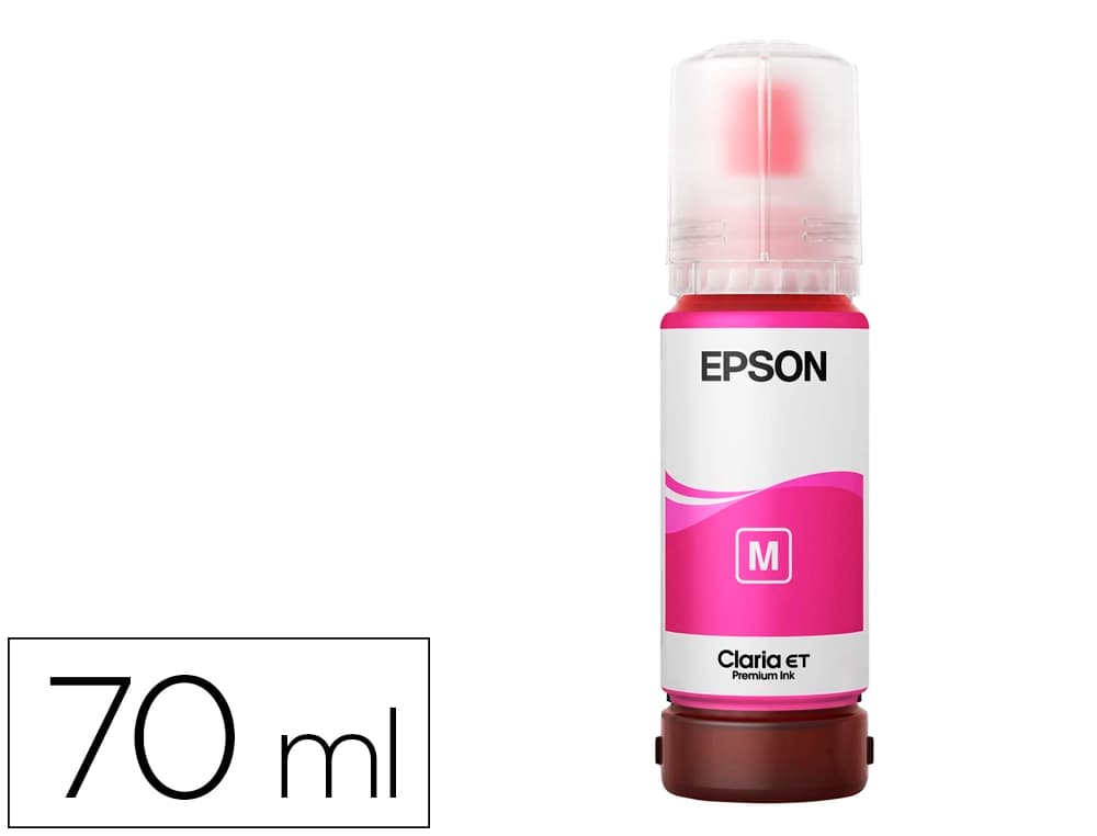 Epson Tinta epson t114 eco tank et-8500 / 8550 magenta botella 70 ml