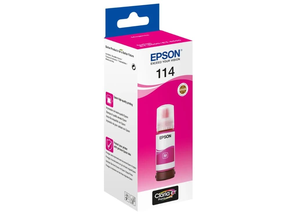 Tinta epson t114 eco tank et-8500 / 8550 botella 70 ml