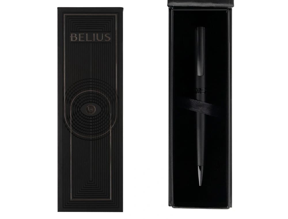 Boligrafo belius turbo aluminio y caja de diseño