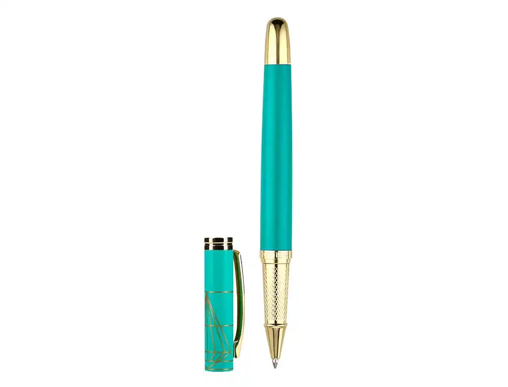 Boligrafo y estuche belius soiree color art deco y caja de diseño