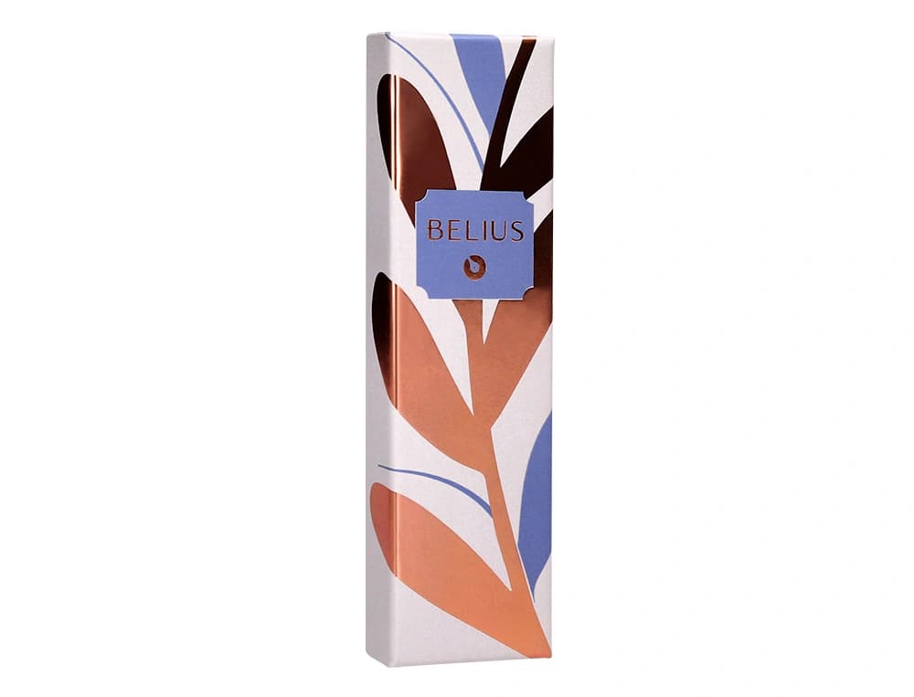 Boligrafo belius rose aluminio caja de diseño