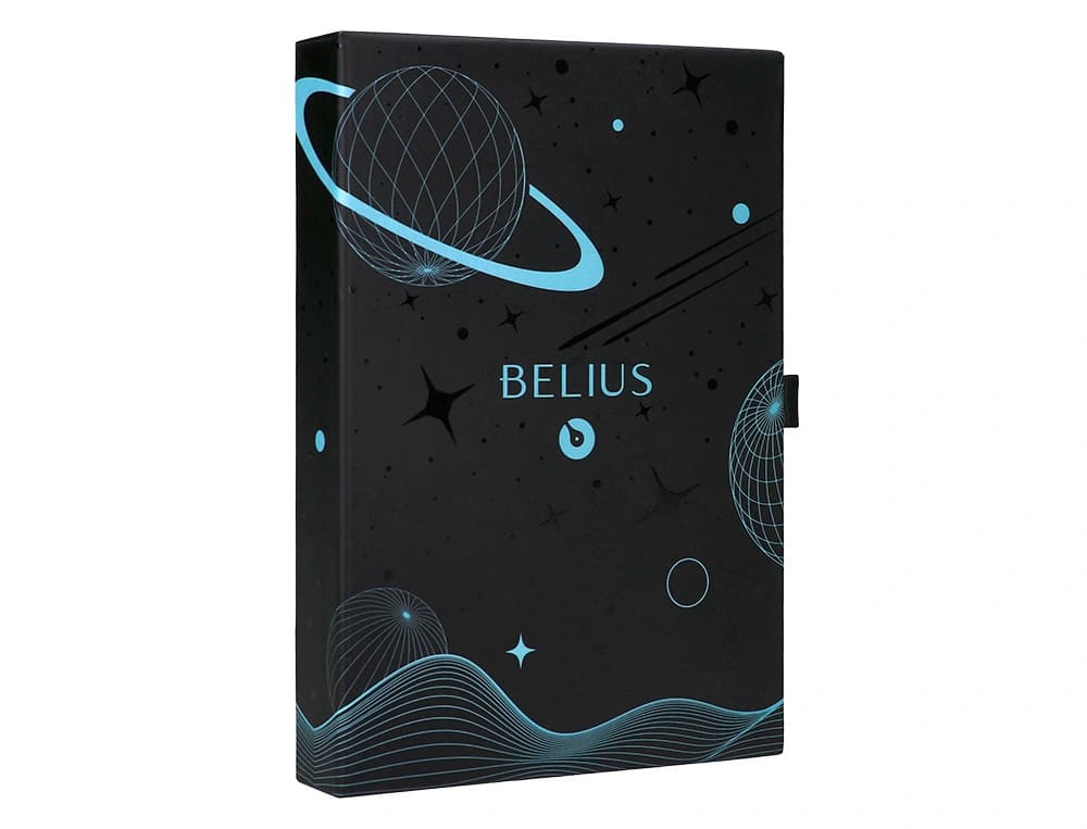 Roller y funda de similpiel belius space b color minimalista caja de diseño