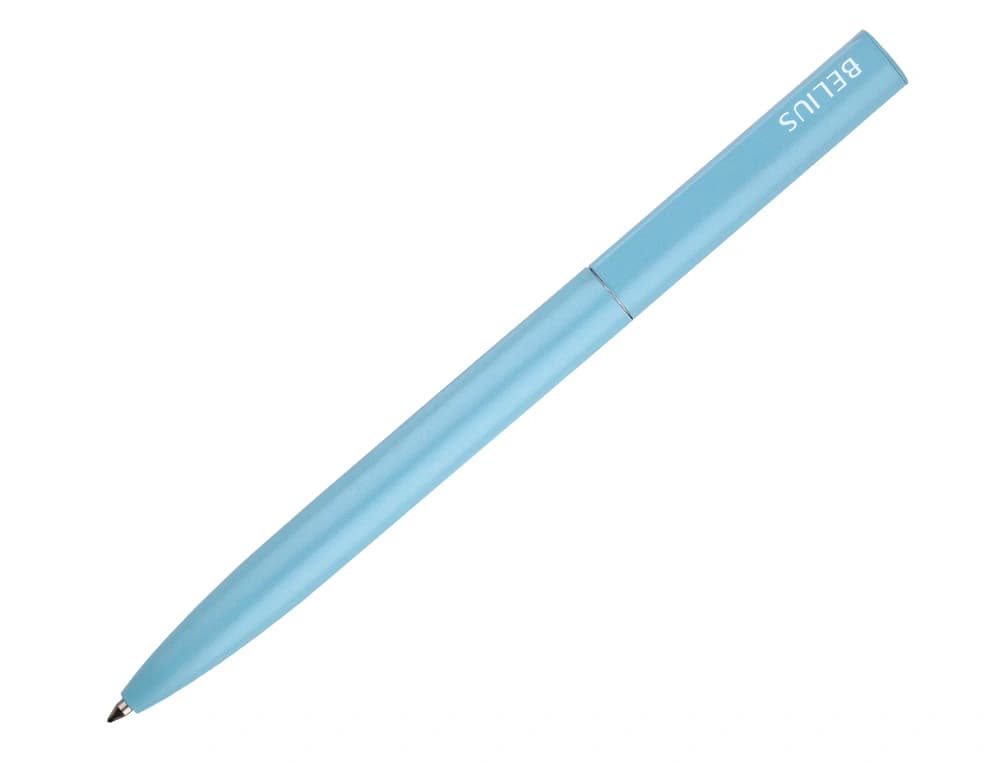 Boligrafo belius rocket b aluminio color minimalista caja cilindrica