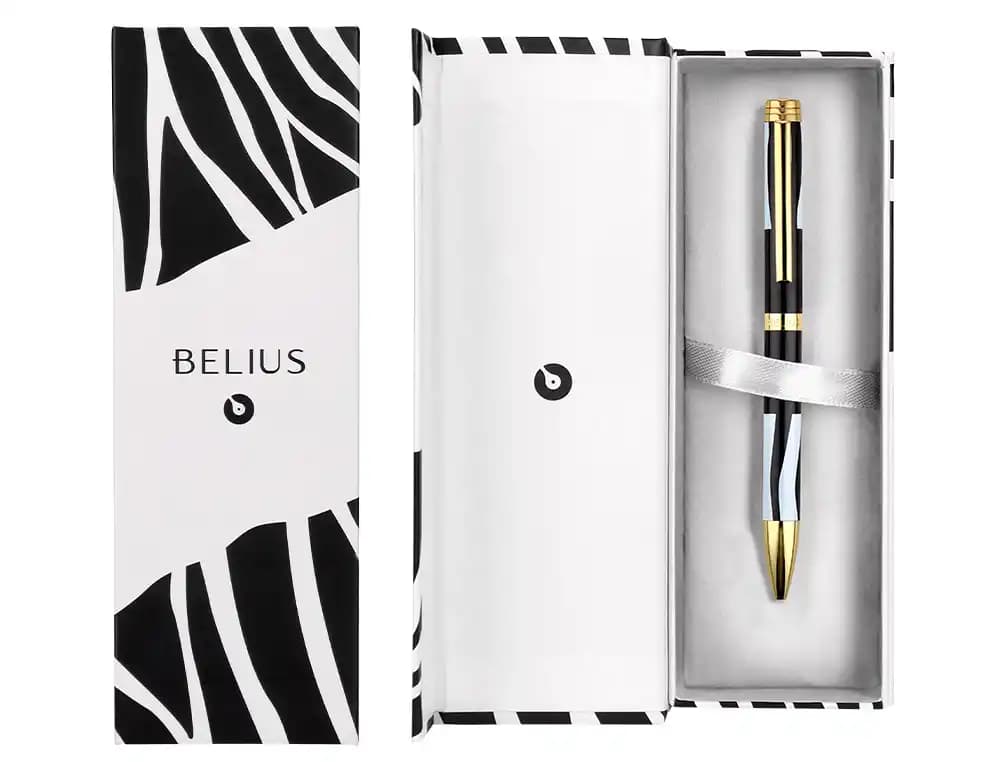 Boligrafo belius dualita cuerpo caja de diseño