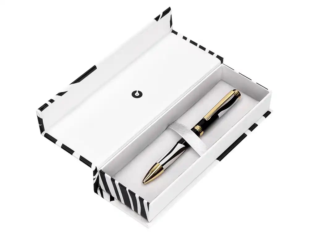 Boligrafo belius dualita cuerpo caja de diseño