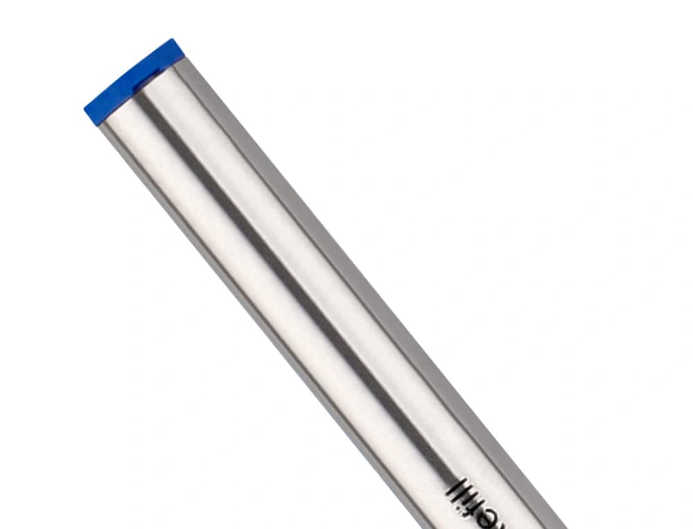 Recambio de roller Belius de punta media de 0,7 mm, caja de 3 unidades – Azul