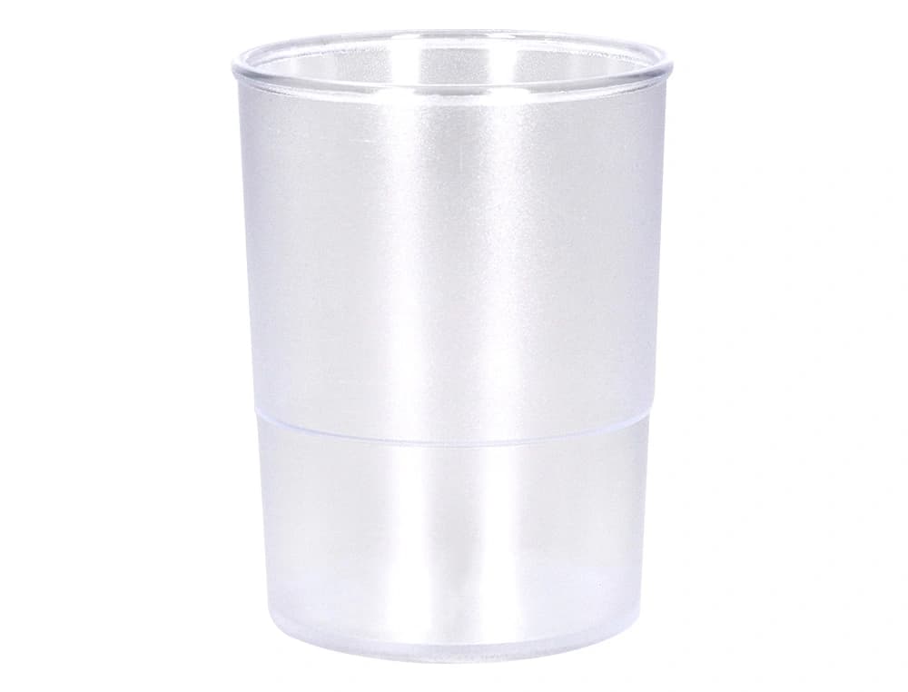 Cubilete portalapices q-connect plastico diametro 75 mm alto 100 mm