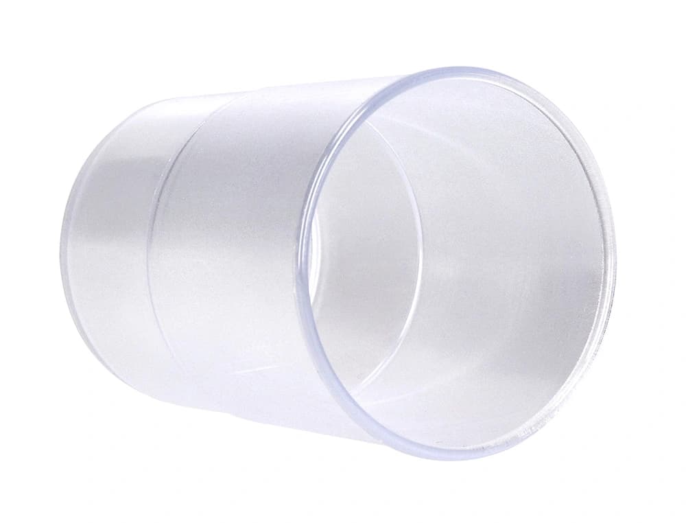 Cubilete portalapices q-connect plastico diametro 75 mm alto 100 mm