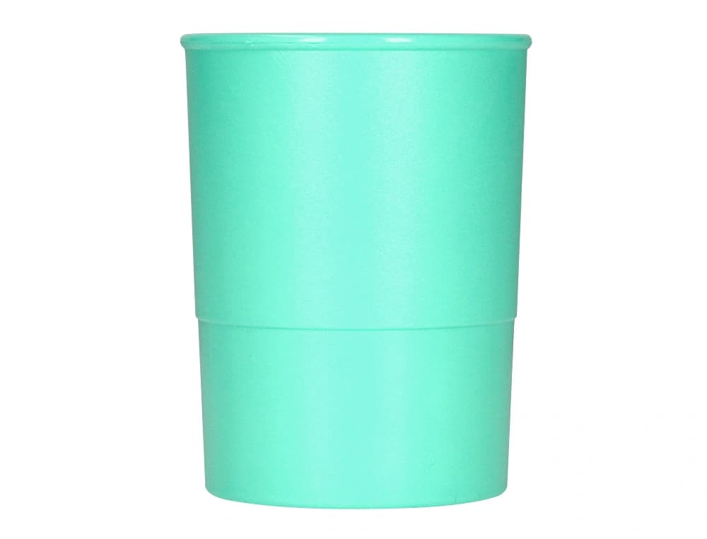 Cubilete portalapices q-connect opaco plastico diametro 75 mm alto 100 mm