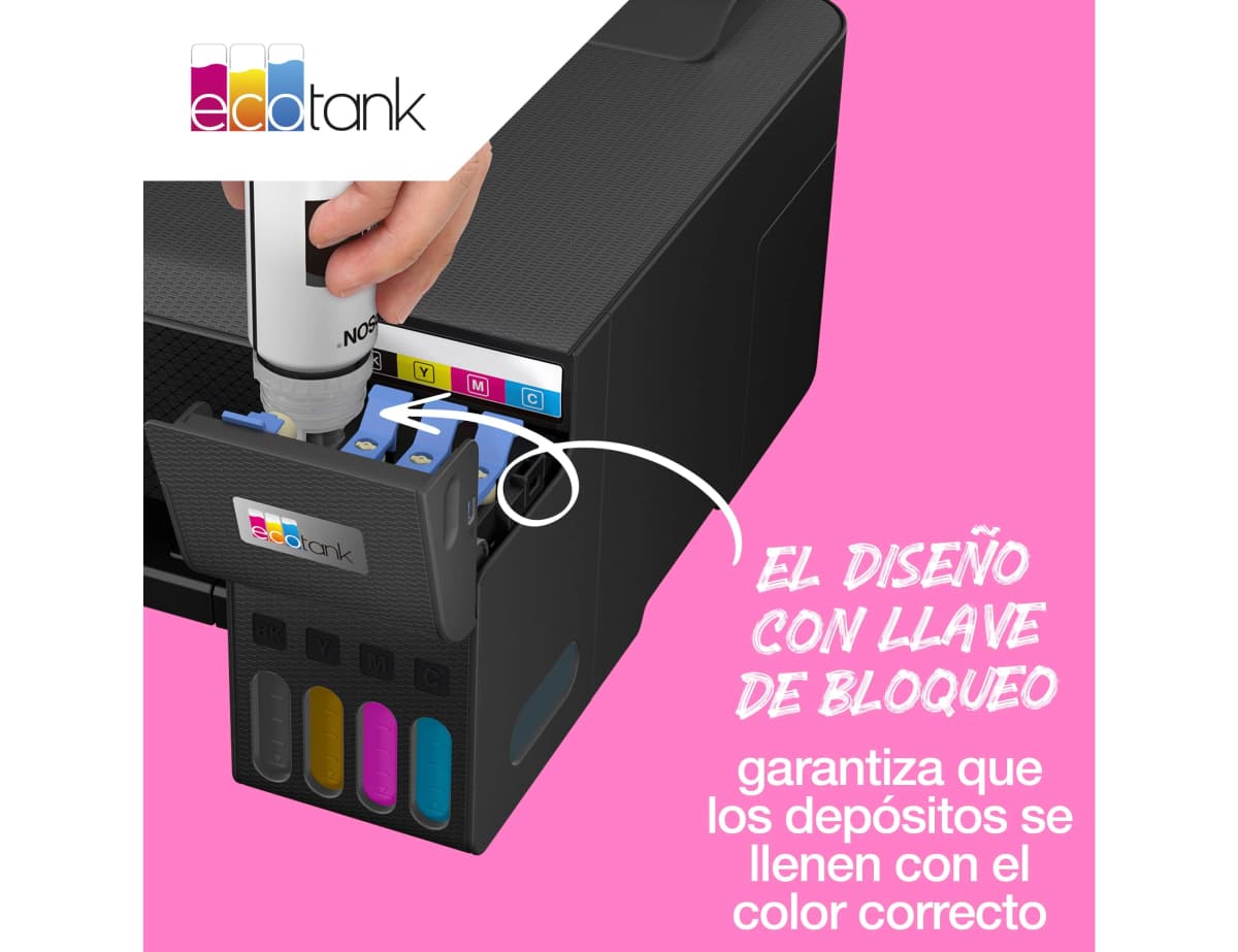 Tinta epson ecotank 103 l3110/3150/3151/5190 botella de 65 ml